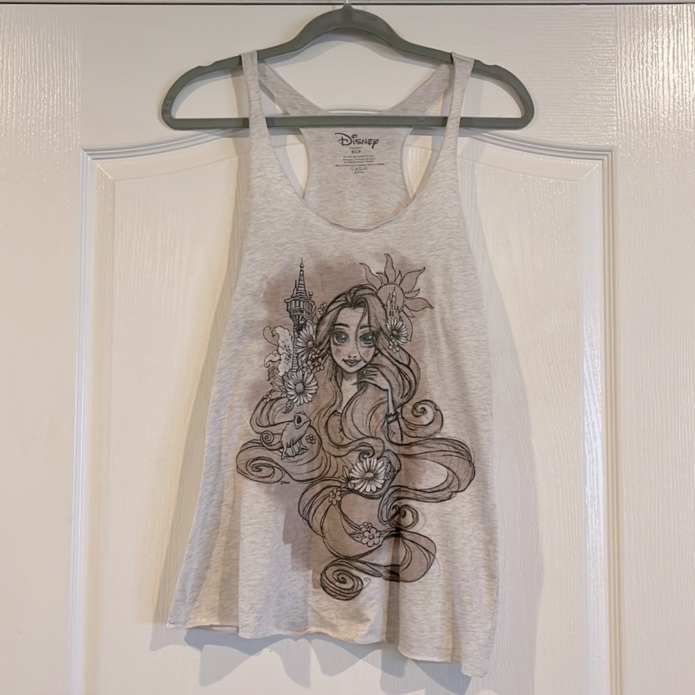 Disney Women’s Grey Tank Top, S